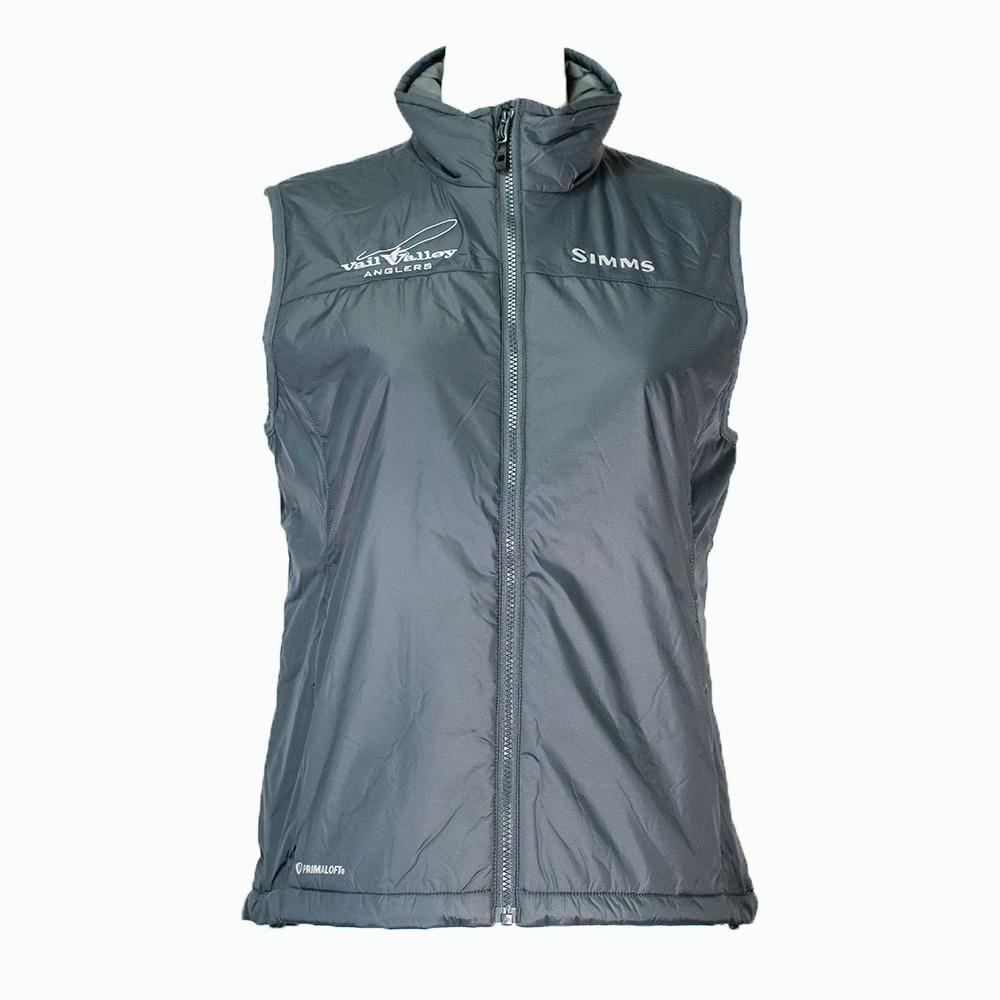 VVA Logo SImms Midstream Insulated Vest Women's in Raven